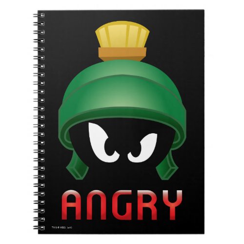 MARVIN THE MARTIANâ Angry Emoji Notebook