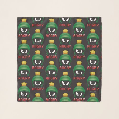 MARVIN THE MARTIAN Angry Emoji Scarf