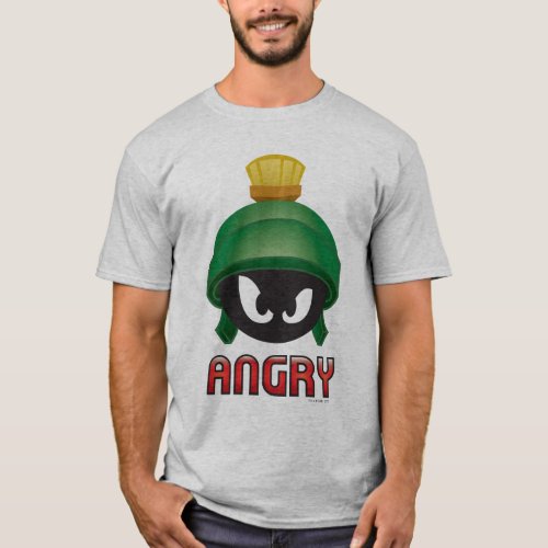 MARVIN THE MARTIAN Angry Emoji T_Shirt
