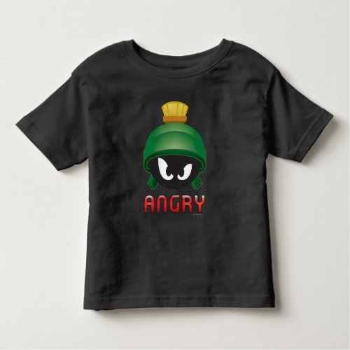 MARVIN THE MARTIAN Angry Emoji Toddler T_shirt
