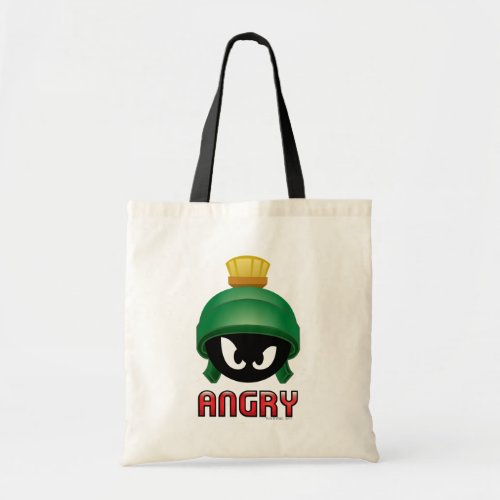 MARVIN THE MARTIANâ Angry Emoji Tote Bag