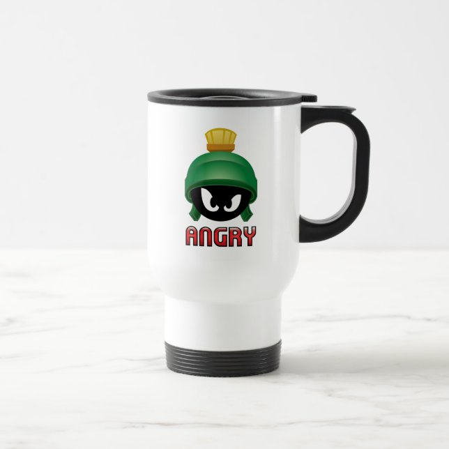 MARVIN THE MARTIAN™ Angry Emoji Travel Mug (Right)