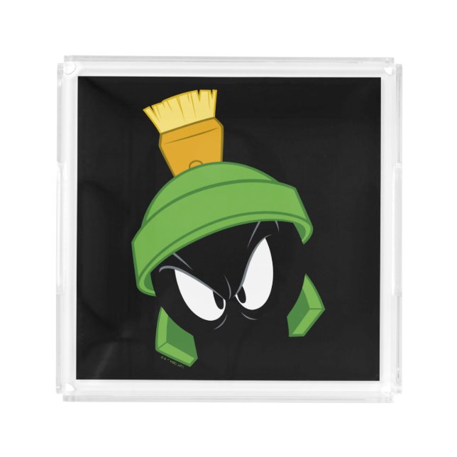 MARVIN THE MARTIAN™ Angry Face Acrylic Tray (Front)