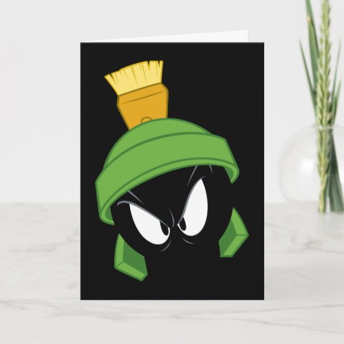 MARVIN THE MARTIAN Angry Face Card