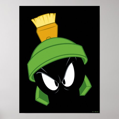 MARVIN THE MARTIAN Angry Face Poster