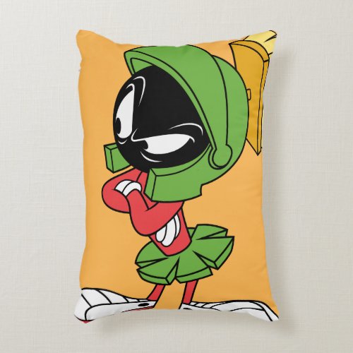 MARVIN THE MARTIANâ Annoyed Accent Pillow