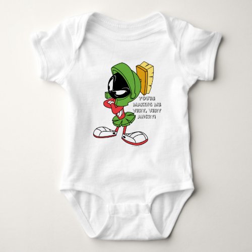 MARVIN THE MARTIAN Annoyed Baby Bodysuit