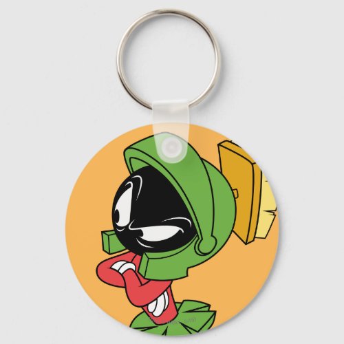 MARVIN THE MARTIANâ Annoyed Keychain