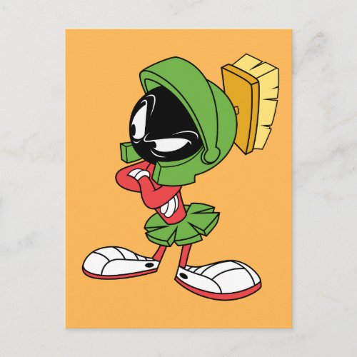MARVIN THE MARTIANâ Annoyed Postcard