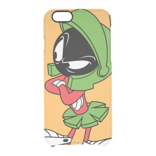 MARVIN THE MARTIANâ Annoyed Clear iPhone 66S Case