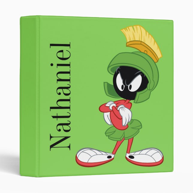 MARVIN THE MARTIAN™ | Arms Crossed Binder (Front/Spine)