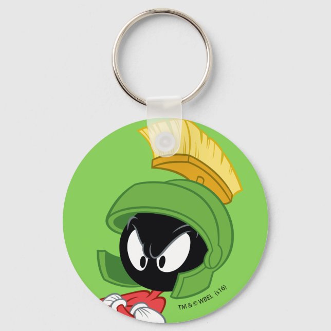 MARVIN THE MARTIAN™ | Arms Crossed Keychain (Front)