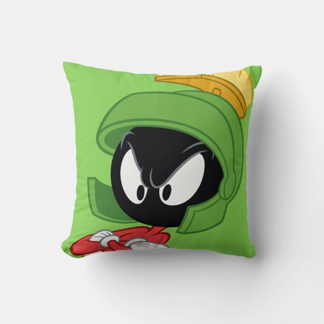 MARVIN THE MARTIAN™ | Arms Crossed Throw Pillow (Front)