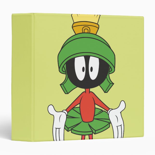 MARVIN THE MARTIAN™ Arms Open Binder (Front/Spine)
