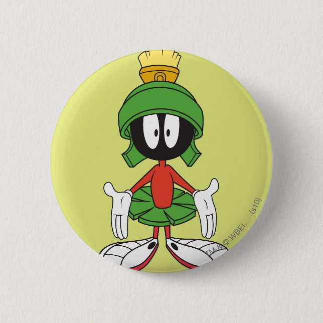 MARVIN THE MARTIAN™ Arms Open Button (Front)