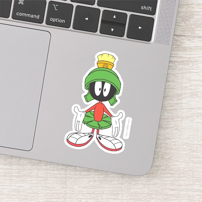 MARVIN THE MARTIAN™ Arms Open Sticker (Detail)