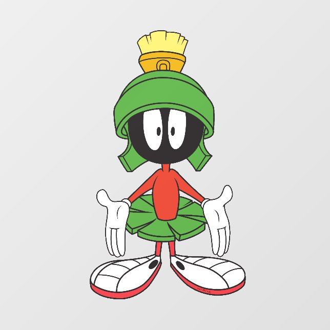 MARVIN THE MARTIAN™ Arms Open Wall Decal (Front)