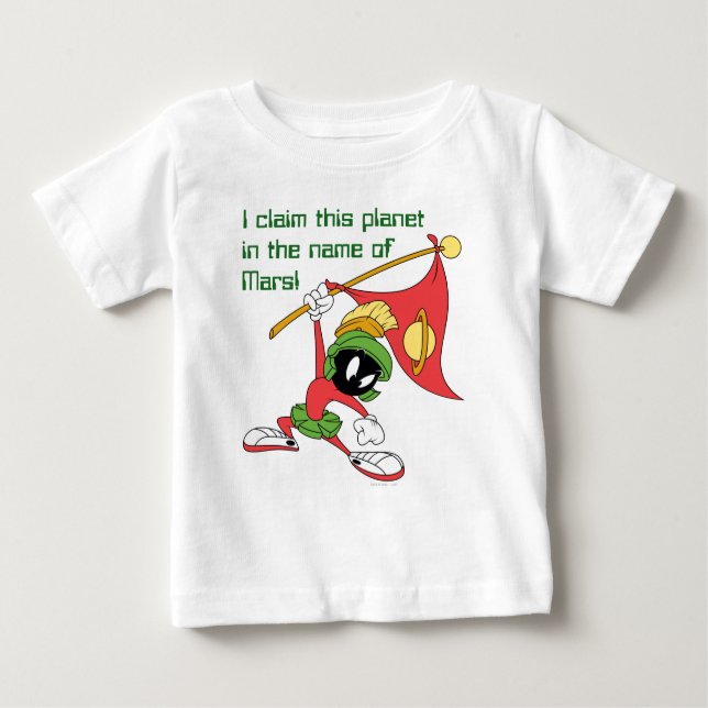 MARVIN THE MARTIAN™ Claiming Planet Baby T-Shirt (Front)