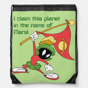 MARVIN THE MARTIAN™ Claiming Planet Drawstring Bag