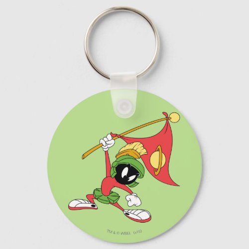 MARVIN THE MARTIANâ Claiming Planet Keychain