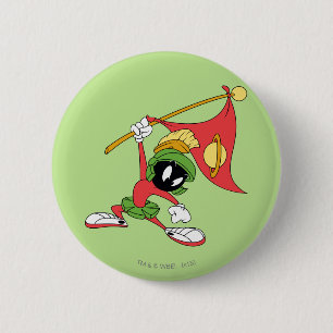 MARVIN THE MARTIAN™ Claiming Planet Pinback Button