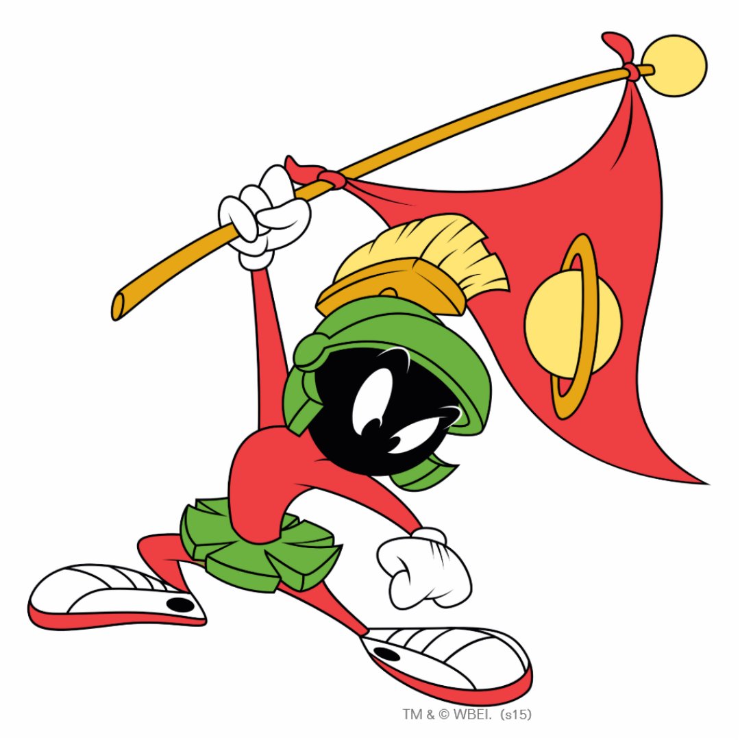 Marvin The Martian™ Claiming Planet Statuette Zazzle