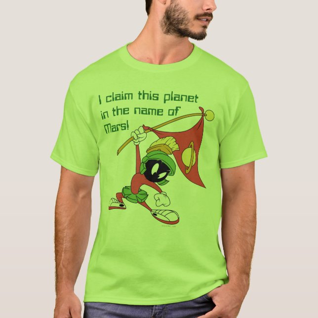 MARVIN THE MARTIAN™ Claiming Planet T-Shirt (Front)