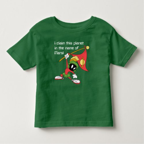 MARVIN THE MARTIAN Claiming Planet Toddler T_shirt