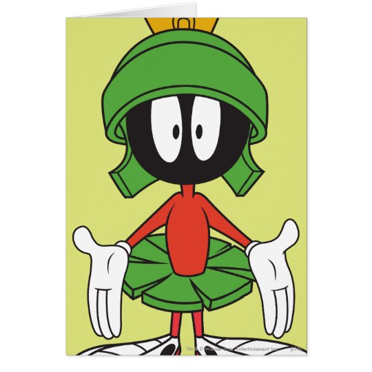 MARVIN THE MARTIAN™ Confused Card | Zazzle.com