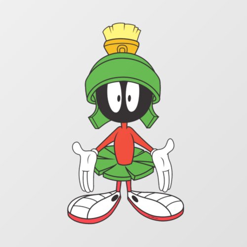 MARVIN THE MARTIAN Confused Wall Decal