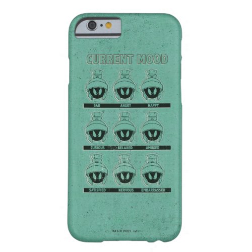 MARVIN THE MARTIAN Current Mood Chart Barely There iPhone 6 Case