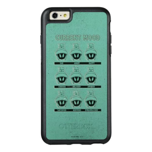 MARVIN THE MARTIAN Current Mood Chart OtterBox iPhone 66s Plus Case