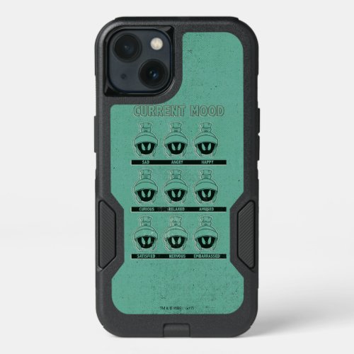 MARVIN THE MARTIAN Current Mood Chart iPhone 13 Case