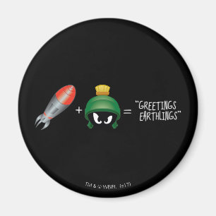 MARVIN THE MARTIAN™ Emoji Equation Magnet