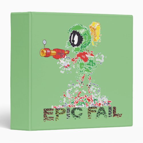 MARVIN THE MARTIANâ Epic Fail 3 Ring Binder