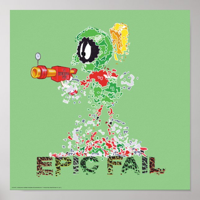 MARVIN THE MARTIAN™ Epic Fail Poster (Front)