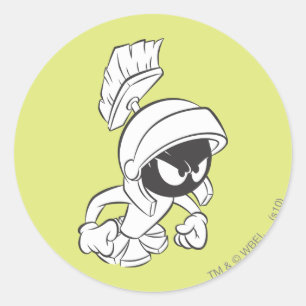 MARVIN THE MARTIAN™ Expressive 2 Classic Round Sticker