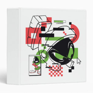 MARVIN THE MARTIAN™ Glitch 3 Ring Binder