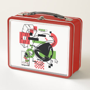 MARVIN THE MARTIAN™ Glitch Metal Lunch Box