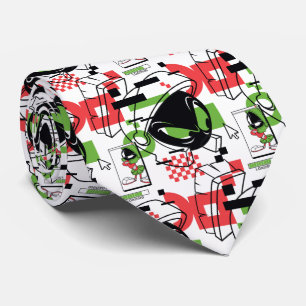 MARVIN THE MARTIAN™ Glitch Neck Tie