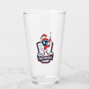 MARVIN THE MARTIAN™ "I Hate Football" Graphic Glass