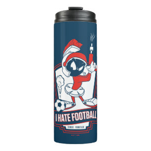 MARVIN THE MARTIAN™ "I Hate Football" Graphic Thermal Tumbler