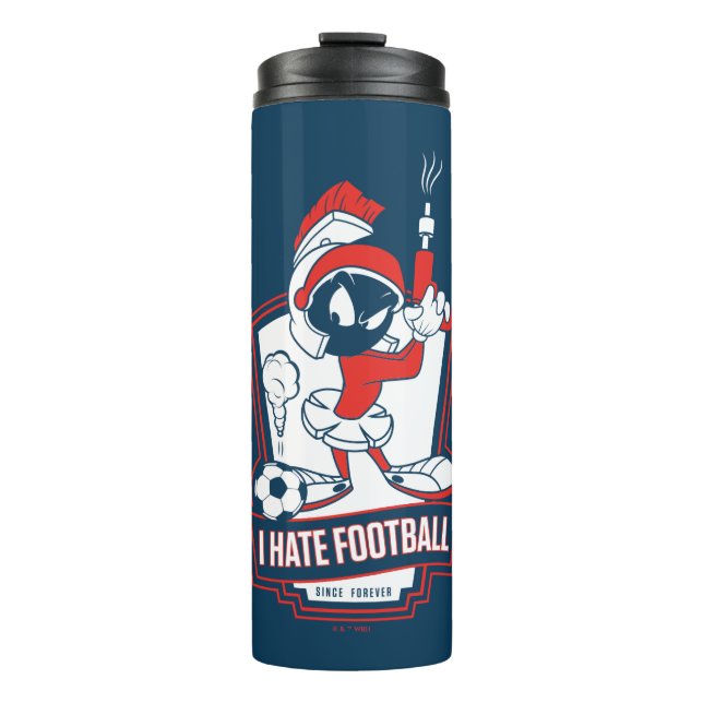 MARVIN THE MARTIAN™ "I Hate Football" Graphic Thermal Tumbler (Front)