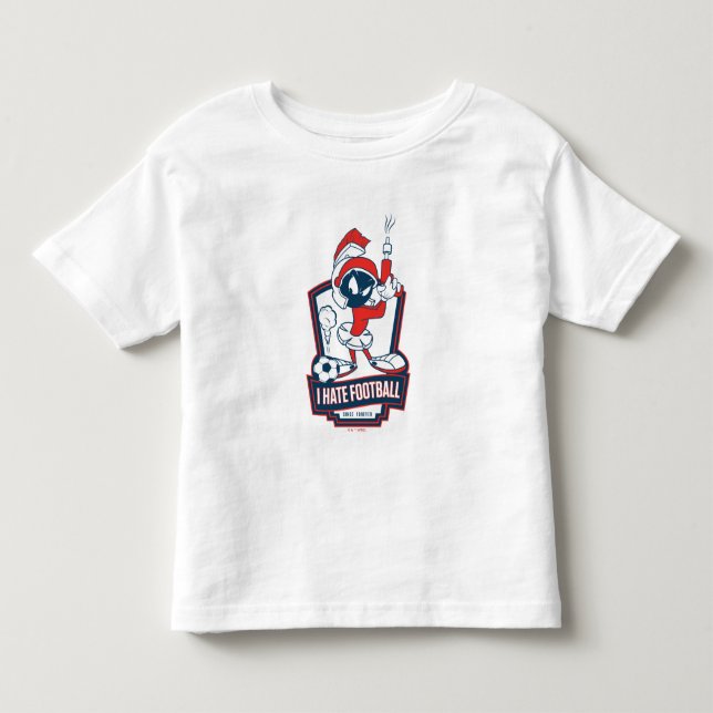 MARVIN THE MARTIAN™ "I Hate Football" Graphic Toddler T-shirt (Front)