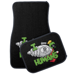 MARVIN THE MARTIAN™ I Laser Humans Car Floor Mat