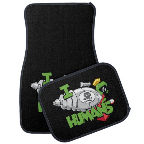 MARVIN THE MARTIAN I Laser Humans Car Floor Mat