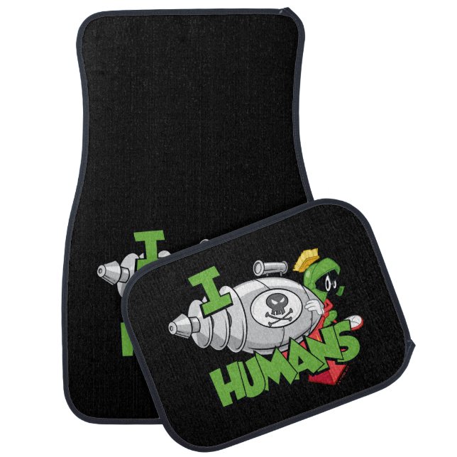 MARVIN THE MARTIAN™ I Laser Humans Car Floor Mat (Set)