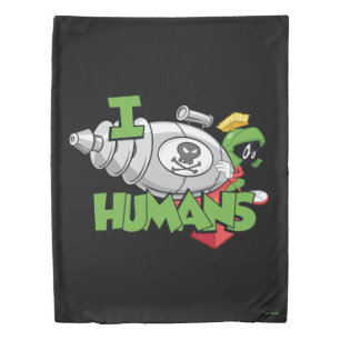 MARVIN THE MARTIAN™ I Laser Humans Duvet Cover