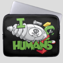 MARVIN THE MARTIAN™ I Laser Humans Laptop Sleeve