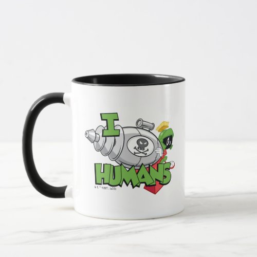 MARVIN THE MARTIAN I Laser Humans Mug